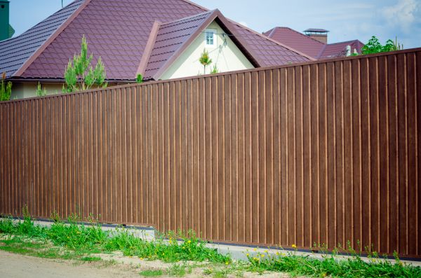 Outdoor Fence Construction