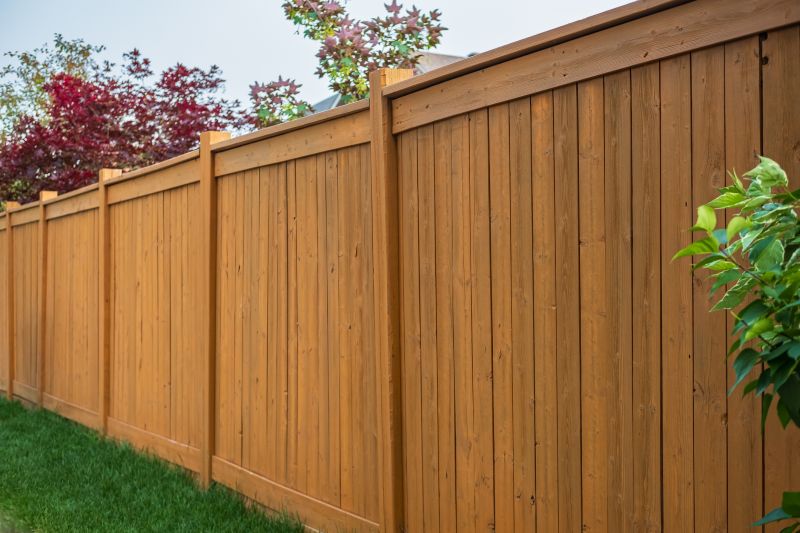 Elegant Wooden Fence