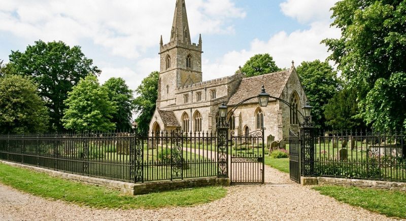 Church Fence Installation project example